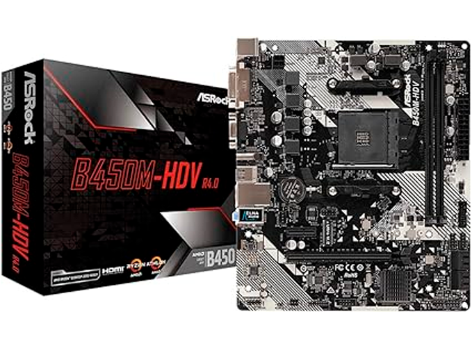 Asrock b450m hdv r4 0 cybercaze